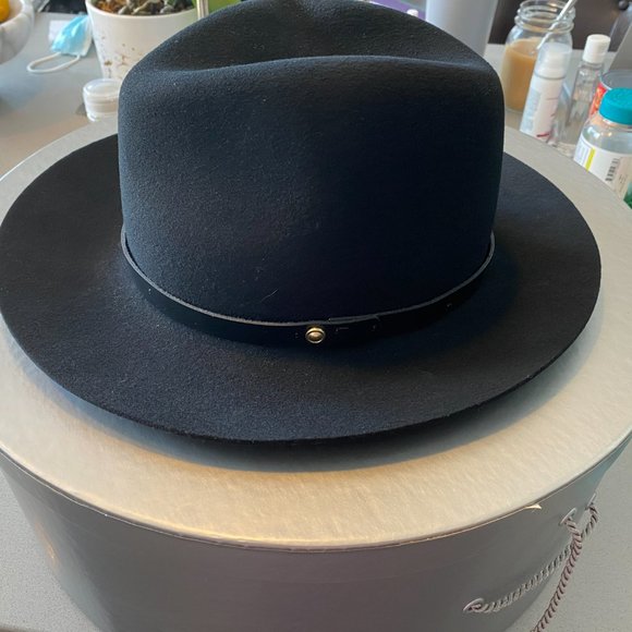 Rag & Bone Black Fedora
